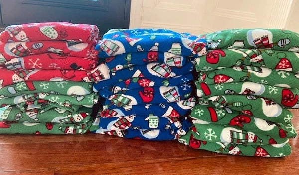 The Children's Place Kids' Fleece Snowman Pajamas, Size 10 12 Boys Girls