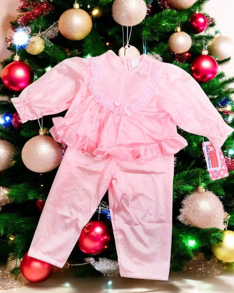 Laura Dare Girls Long Sleeve PJ Set (see colors)