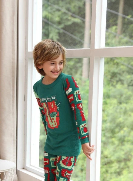 Organic cotton Music Club Jazz Band Long Sleeve Pajama Set