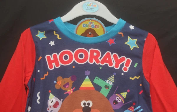 Boy's HEY DUGGEE Pyjamas / PJs in a Choice of 6 Styles  Sizes 18 months-5 years