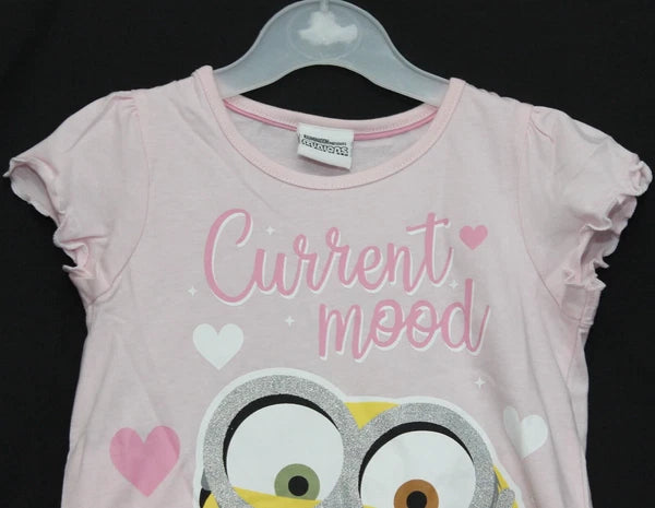 MINIONS Girl's Short Pyjamas/ DESPICABLE ME Shorty PJs in Sizes 2-10 years