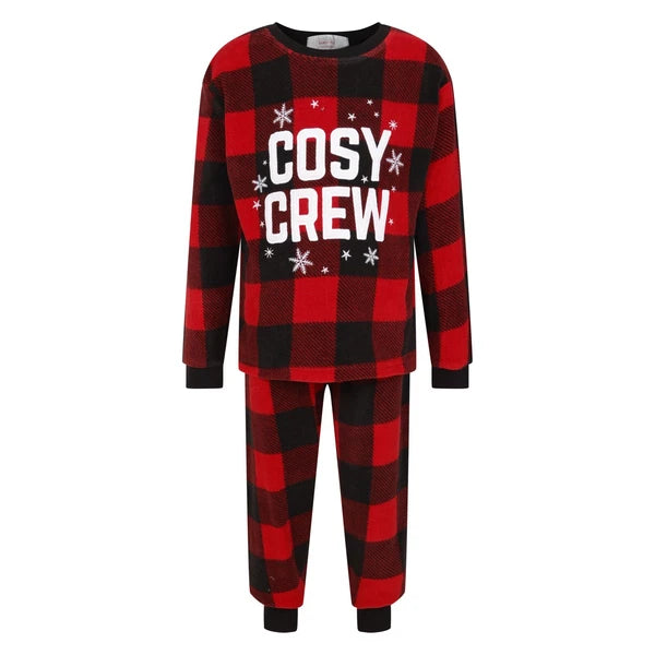 Family Christmas Pyjamas Matching XMAS Festive PJ Sets Kids Ladies Mens New