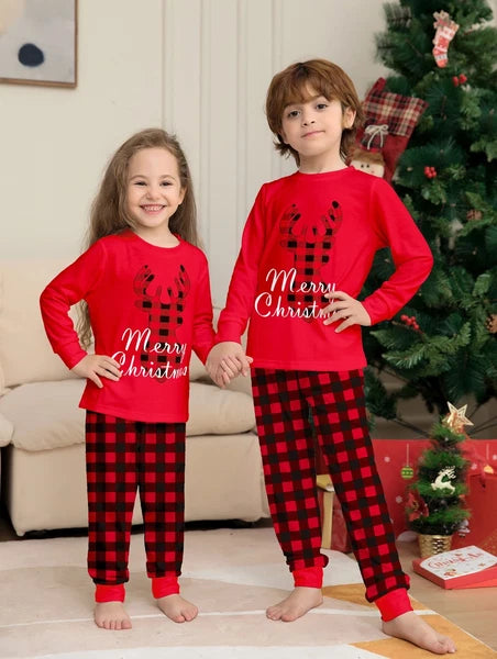 Christmas Family Matching Pyjamas Dog Adult Kids Nightwear Comfy Pajamas Pjs UK