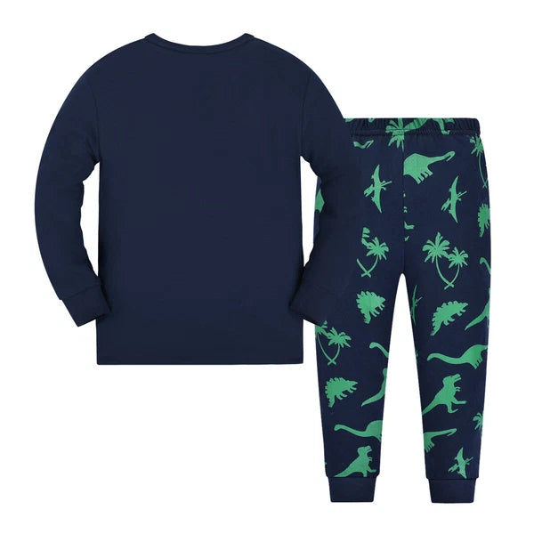 Kids Boys Pyjama Pyjamas Set PJs Sleepwear Nightwear Size 3 4 5 6 7 8 yrs