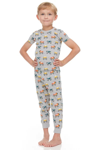 Kids Baby Toddler Boy Pajamas PJs - 2 pcs Shortsleeve | Super Soft Sleepwear