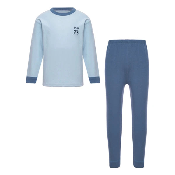 Kids Loungewear Crewneck Sleepwear Tops Pajama Set Casual Underwear T-shirt