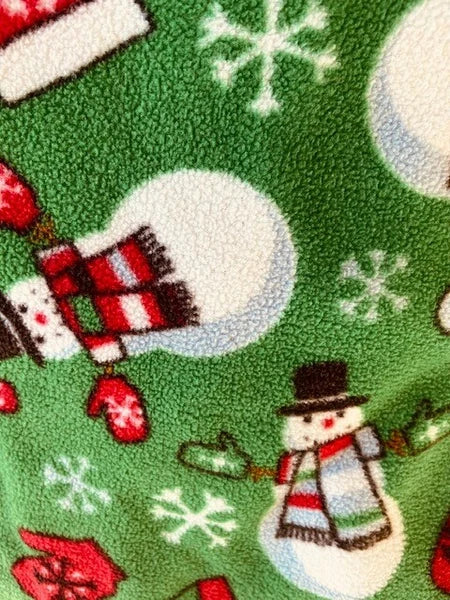 The Children's Place Kids' Fleece Snowman Pajamas, Size 7 8 Boys Girls