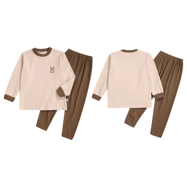 Kids Sleepwear Trousers Pajama Set Tops Loungewear Clothes Underwear Casua