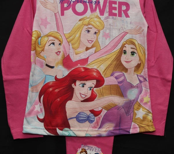 DISNEY PRINCESS Girls Pyjamas /Princess PJs in a Choice of 3 Styles 4-10 years