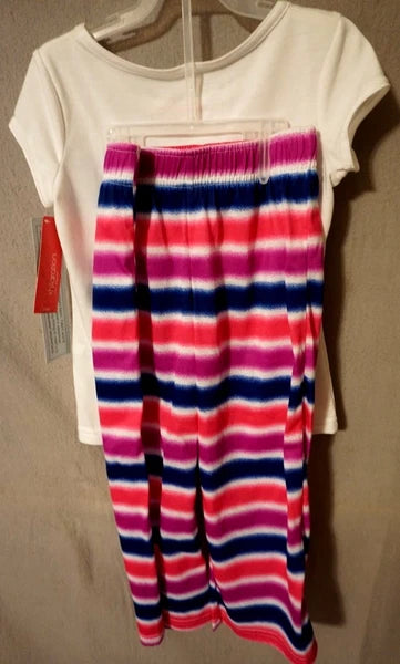 Xhilaration Girl pajamas sets DREAM OR PEACE Both Size 4-5 Brand New w/Tags