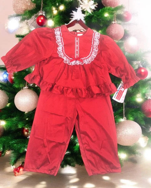 Laura Dare Girls Long Sleeve PJ Set (see colors)