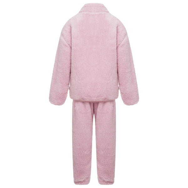 Unisex Kids Sleepwear Tops Outfits Training Set Long Sleeve Elastic Waistband