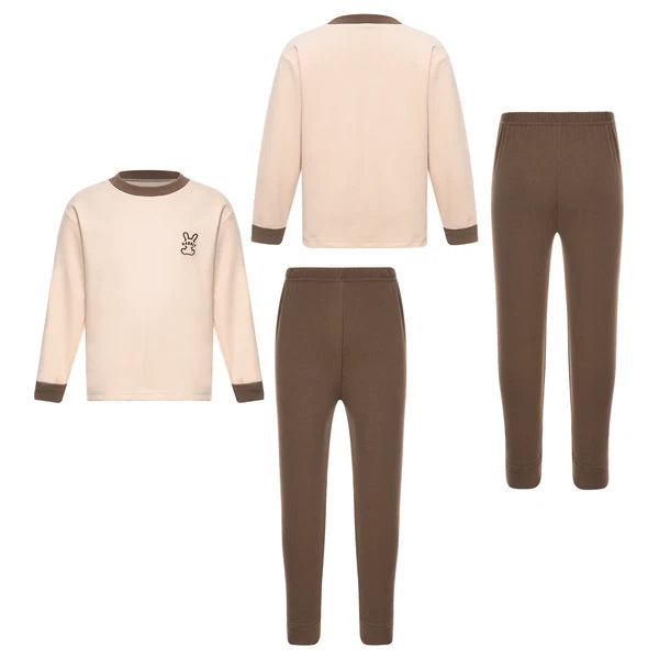 Kids Sleepwear Trousers Pajama Set Tops Loungewear Clothes Underwear Casua