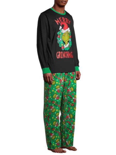 Family Matching Christmas Pyjamas Adult Kids Xmas Nightwear Pajamas Pjs Set Uk