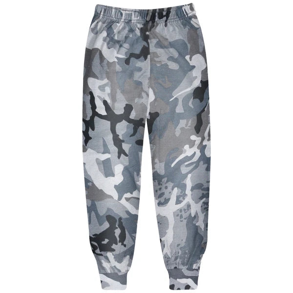 Kids Boys Girls Pjs Contrast Camouflage Plain Stylish Pyjamas Set 2-13 Years