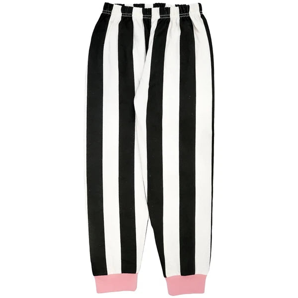 Kids Girls Boys Xmas Pyjamas Baby Pink Panda Animal Xmas Set Lounge Suit