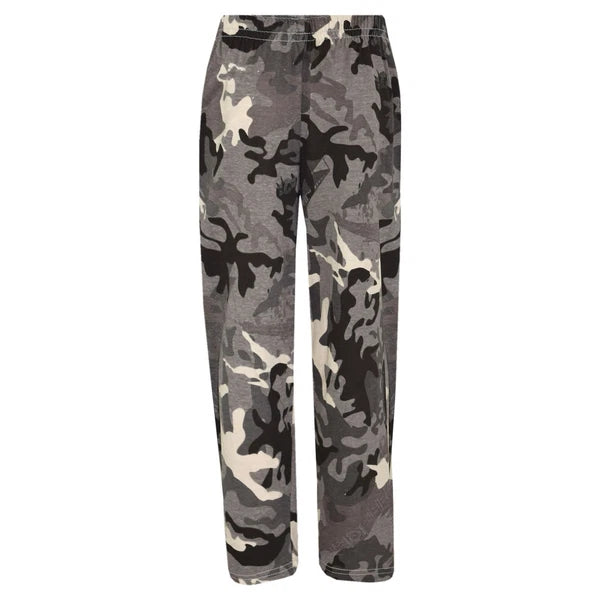 Kids Girls Boys Camo Charcoal Print PJ S YA FILTHY Christmas Pyjamas Sets