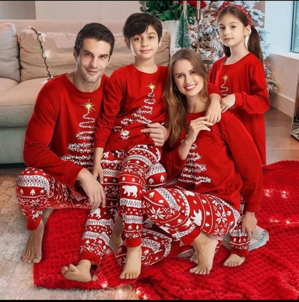 Family Christmas Matching Pajama Set,for Women, Men, Children, Baby, Pet.
