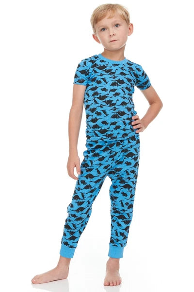Kids Baby Toddler Boy Pajamas PJs - 2 pcs Shortsleeve | Super Soft Sleepwear