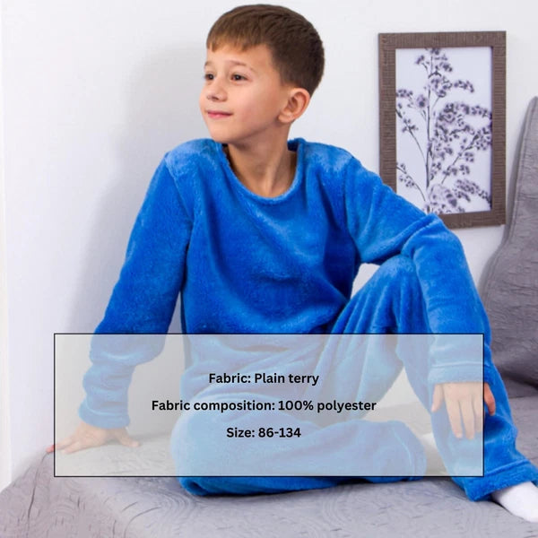 Boys’ Pajama Set – Soft Fabric & Cozy Fit for Sleep, Winter,  Nosi svoe 6079-...