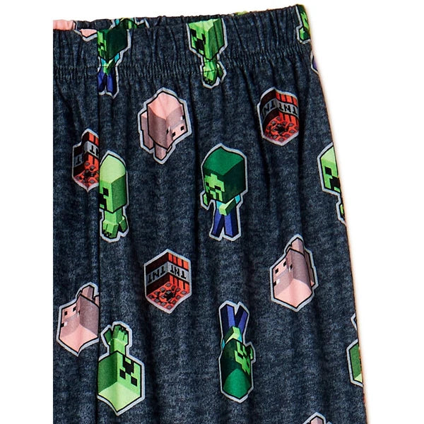 Minecraft / Ryan's World Superhero / SpongeBob Boys Long Sleeve Pajamas 2-PC Set