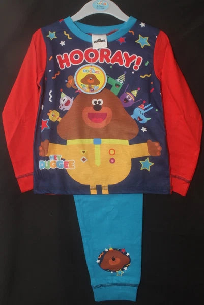 Boy's HEY DUGGEE Pyjamas / PJs in a Choice of 6 Styles  Sizes 18 months-5 years
