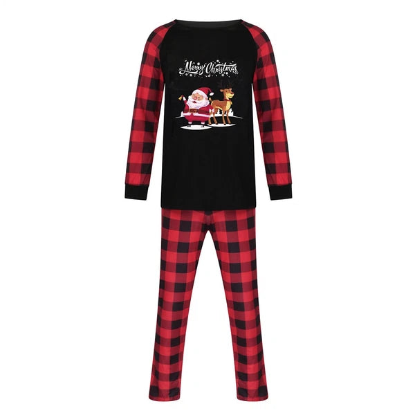 Christmas Family Matching Pyjamas Dog Adult Kids Nightwear Comfy Pajamas Pjs Set