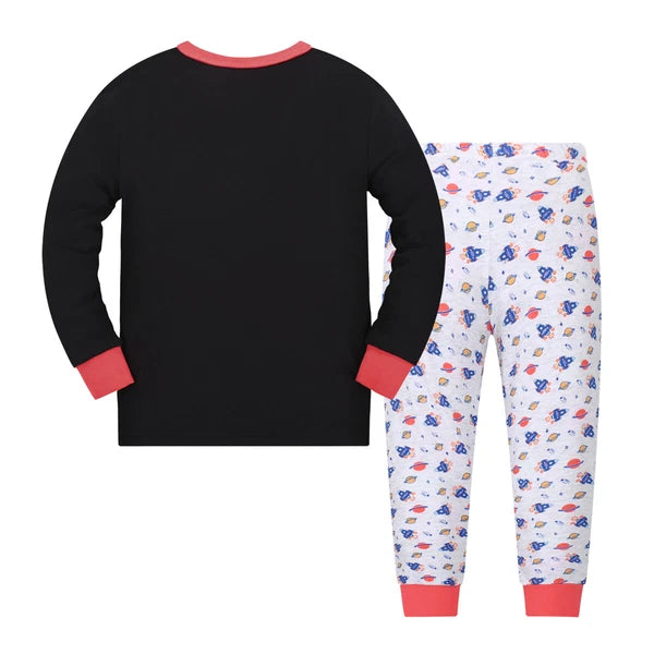 Kids Boys Pyjama Pyjamas Set PJs Sleepwear Nightwear Size 3 4 5 6 7 8 yrs