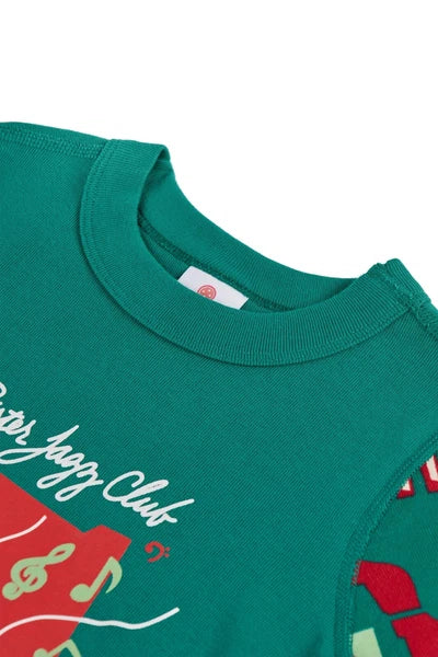 Organic cotton Music Club Jazz Band Long Sleeve Pajama Set