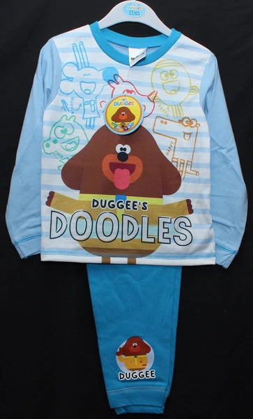 Boy's HEY DUGGEE Pyjamas / PJs in a Choice of 6 Styles  Sizes 18 months-5 years