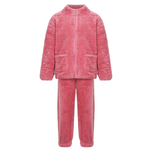 Unisex Kids Outfits Warm Set Girls Sleepwear Training Homewear Tops Pajamas