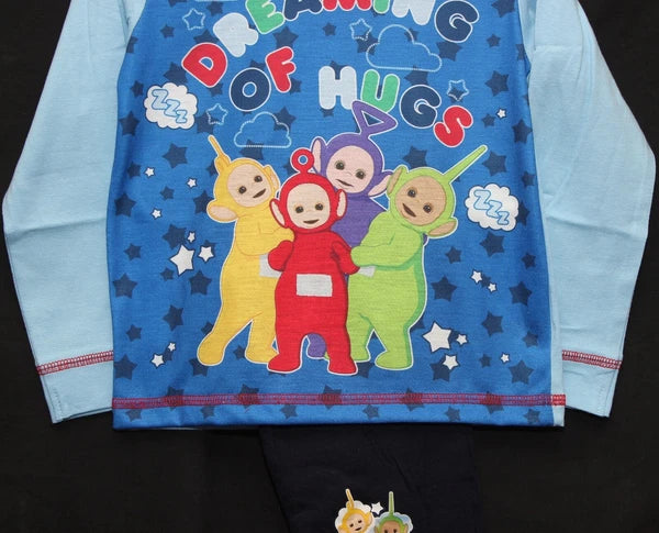 TELETUBBIES Boy's Pyjamas/Blue PJs in a Choice of Styles Sizes 12 months-4 years