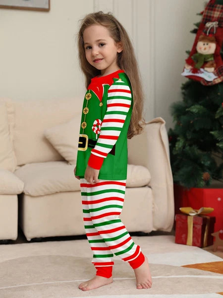 Kids Adults Christmas Family Matching Pyjamas Snowman Pajamas Nightwear PJs Sets
