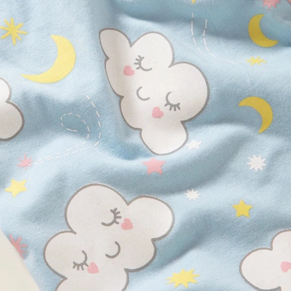 Toddler Girls Long Pyjamas Elephant Kitten Bunny Rabbit Dog Dream Snuggle 6-23 m