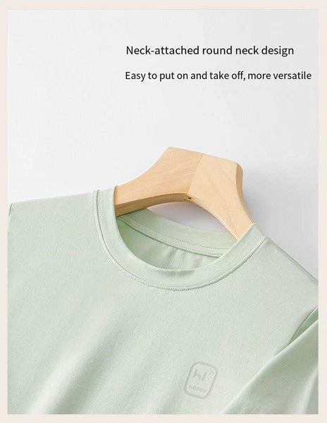 New Kids Anti Mites Homewear Boys Girls Spring Summer Thin Pajama Set-