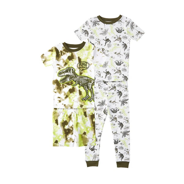 Member's Mark Boy's 4-Piece Mix-N-Match Favorite Pajama Sets