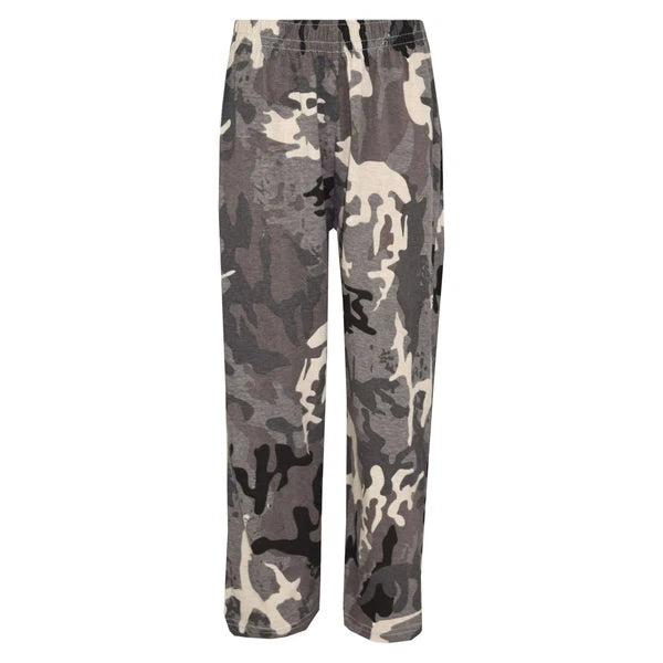 Kids Girls Boys Camo Charcoal Print PJ S YA FILTHY Christmas Pyjamas Sets