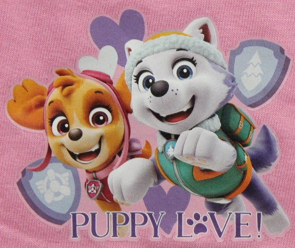 Girls PAW PATROL Pyjamas /Pink SKYE & EVEREST PJs Sizes 18 Months-5 Years