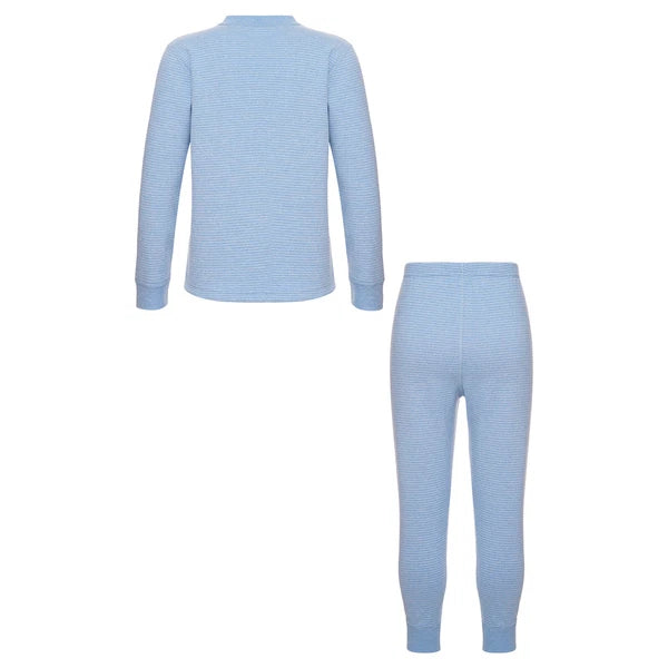 Kids Boys Girls Underwear T-shirt Pajama Set With Pants Nightwear Winter Tops