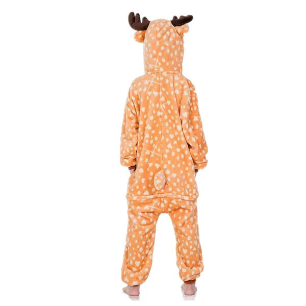 One-Piece Kid's Animal Pajamas Bathrobe Halloween Cosplay Costume Sleepwear