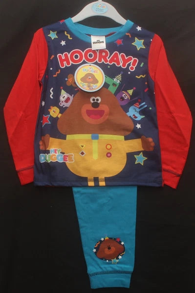 Boy's HEY DUGGEE Pyjamas / PJs in a Choice of 6 Styles  Sizes 18 months-5 years