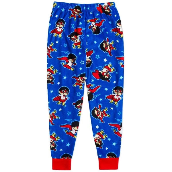 Minecraft / Ryan's World Superhero / SpongeBob Boys Long Sleeve Pajamas 2-PC Set