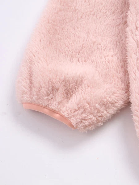 Unisex Kids Outfit Warm Set Coral Fleece Pajama Long Sleeve Casuai Tops Boys