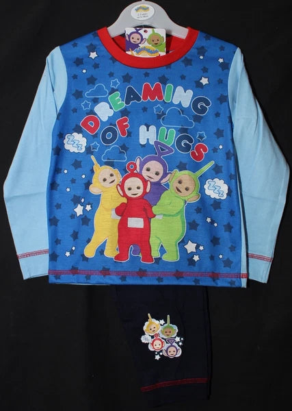TELETUBBIES Boy's Pyjamas/Blue PJs in a Choice of Styles Sizes 12 months-4 years
