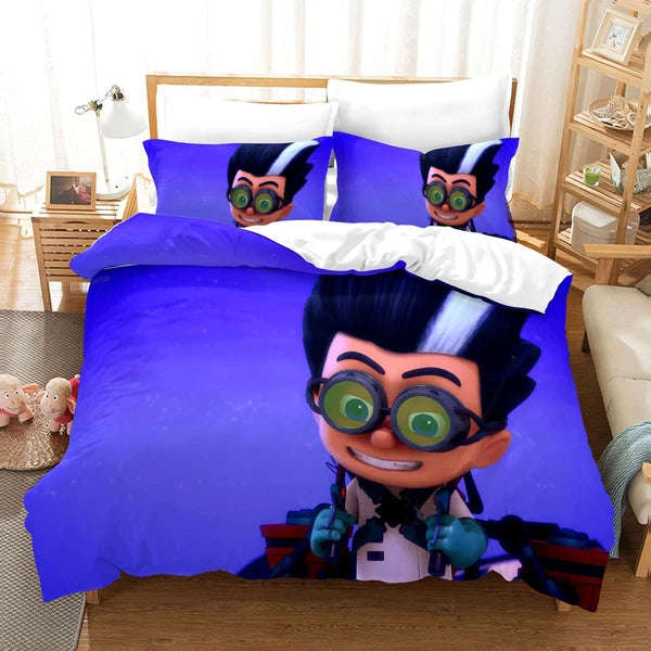 Kids PJ Masks 3D Quilt/Duvet/Doona Cover Bedding Sets + Pillowcases - Single