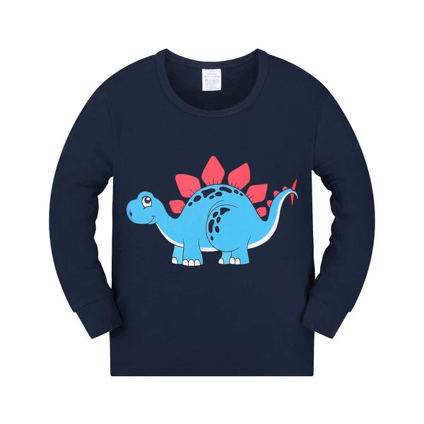 Kids Boys Pyjama Pyjamas Set PJs Sleepwear Nightwear Size 3 4 5 6 7 8 yrs