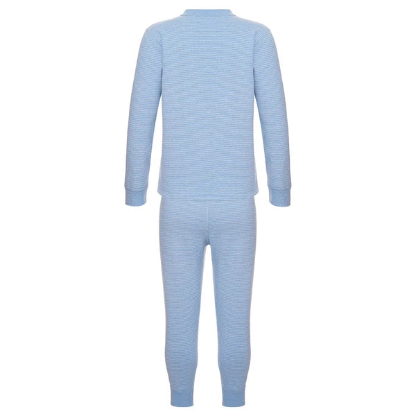 Kids Boys Girls Underwear T-shirt Pajama Set With Pants Nightwear Winter Tops