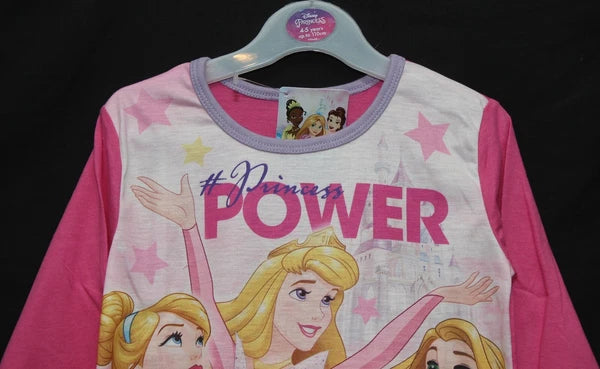 DISNEY PRINCESS Girls Pyjamas /Princess PJs in a Choice of 3 Styles 4-10 years