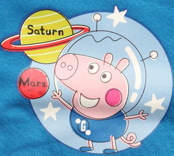 GEORGE PIG Boy's Pyjamas /PEPPA PIG Long-Sleeved PJs Sizes 18 months-5 years