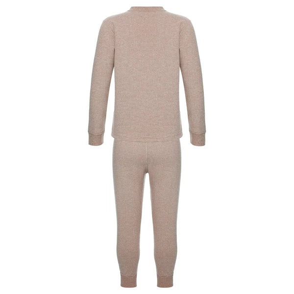 Kids Boys Girls Underwear T-shirt Pajama Set With Pants Nightwear Winter Tops